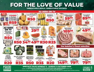 Food Lover's Market specials catalogue – valid from 05/10/2026