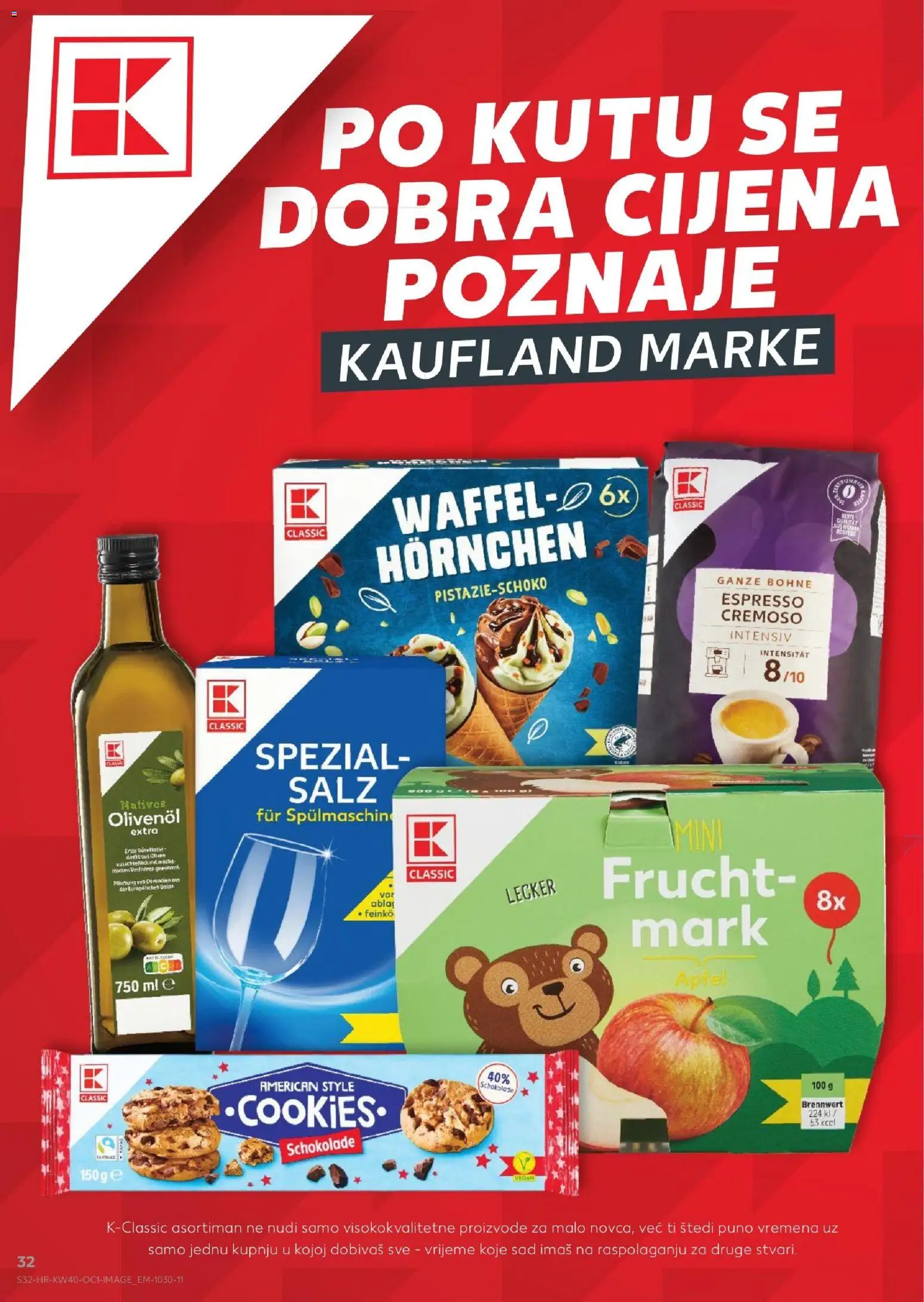 Kaufland katalog | vrijedi od 30.09.2026 | Stranica: 32 | Proizvodi: Espresso
