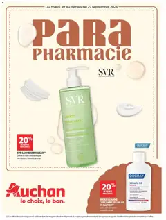 Auchan - Prévisualisation de Auchan Parapharmacie, beauté valide à partir de 01/09/2026