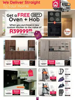 Bradlows specials catalogue – valid from 20/08/2026 | Page: 18 | Products: Kettle, Vacuum cleaner, Iron, Kitchen unit