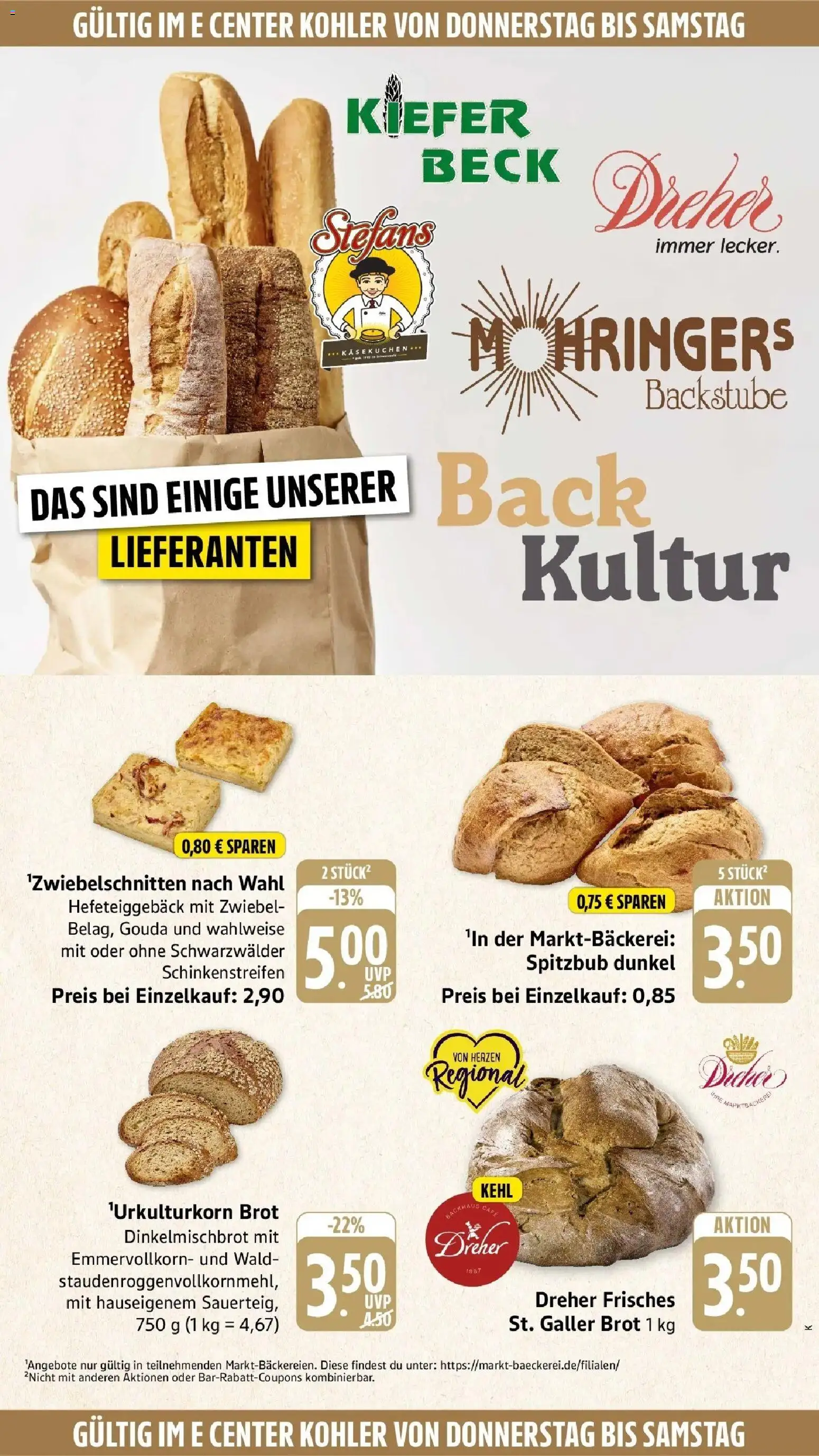 Edeka Prospekt Offenburg (ab 14.09.2026) » Angebote Online | Seite: 52 | Produkte: Gouda, Brot