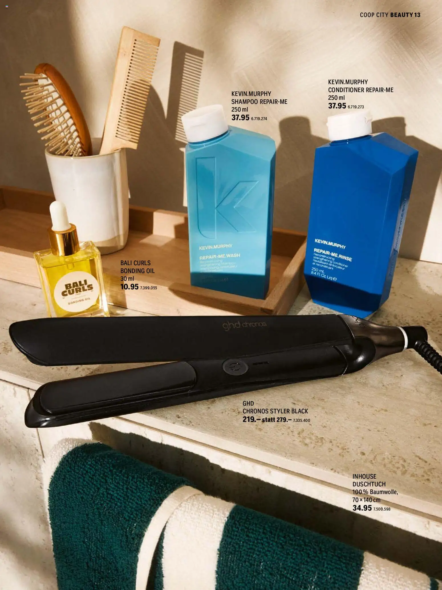 Coop City aktionen – gültig ab 01.05.2026 | Seite: 13 | Produkte: Shampoo, Conditioner