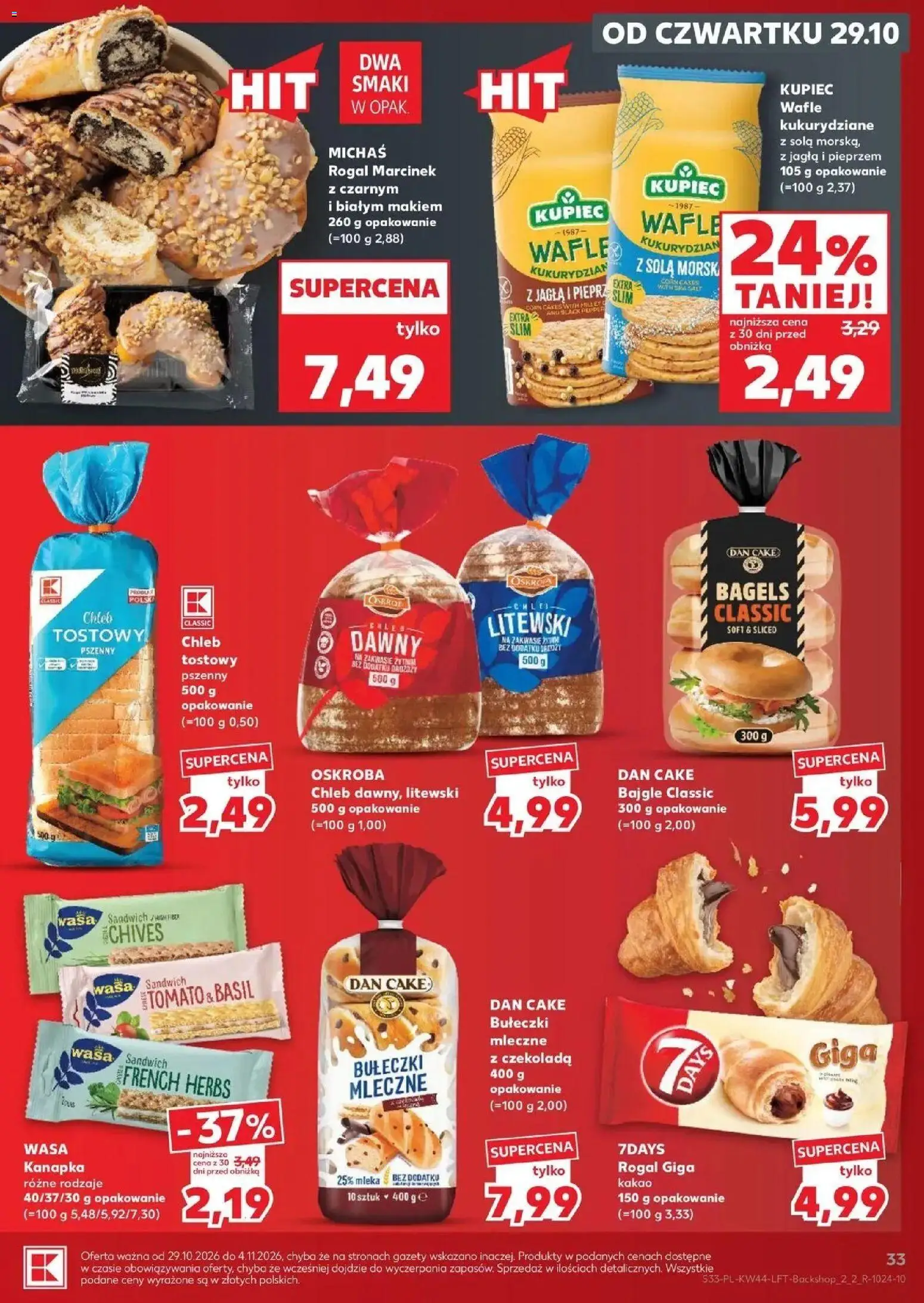 Kaufland aktualna gazetka od 29.10.2026 - od jutra PDF | Strona: 33