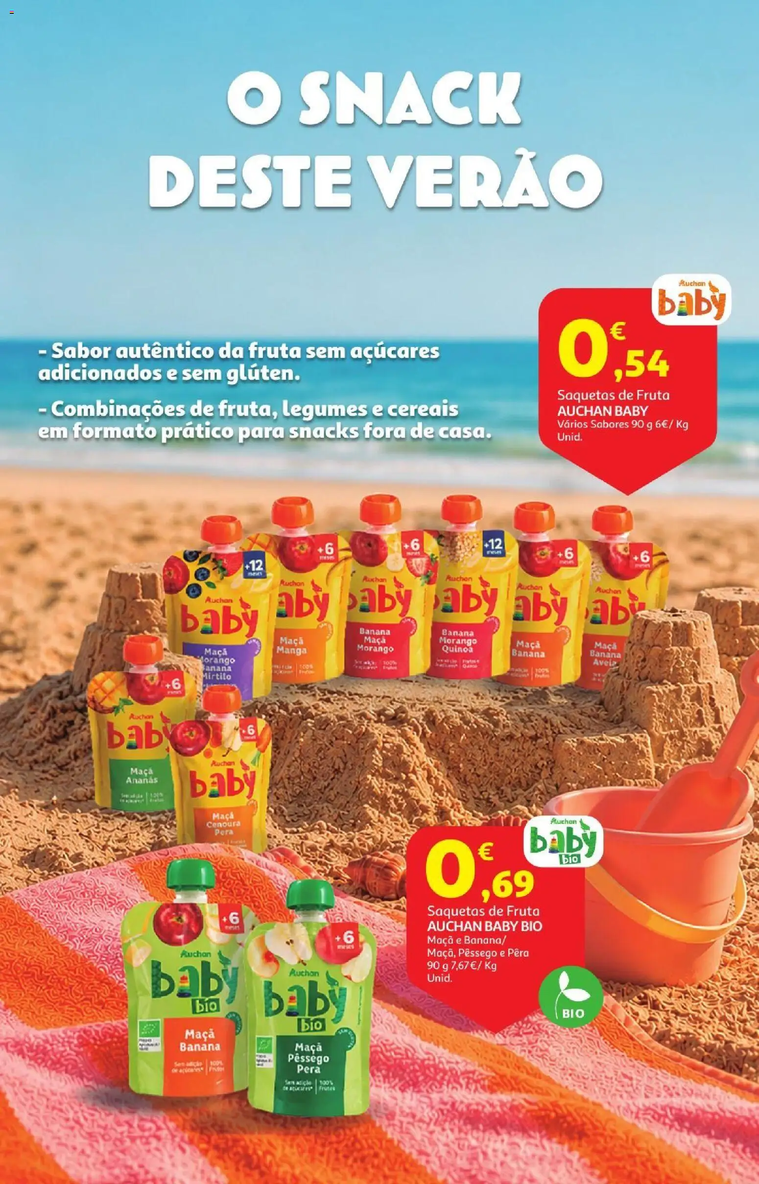 Auchan - Férias de Verão  Casa Verão │ válido de 22/07/2026 | Página: 17 | Produtos: Aveia, Quinoa, Cereais, Cenoura