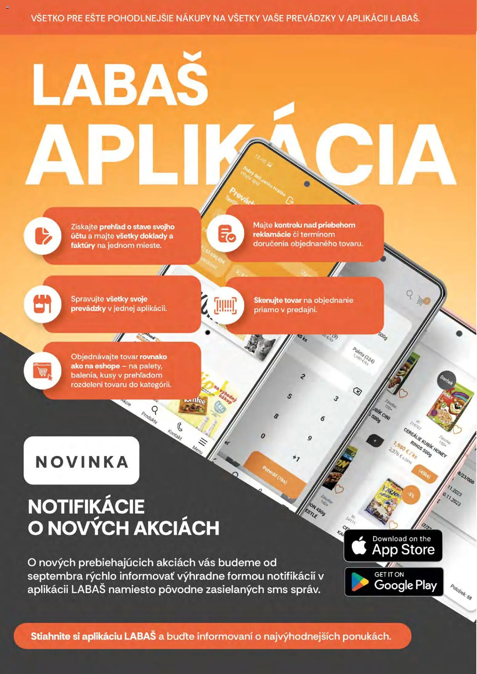 Nové Labaš akcie – leták je platný od 23.10.2026 | Strana: 14 | Produkty: Cereálie