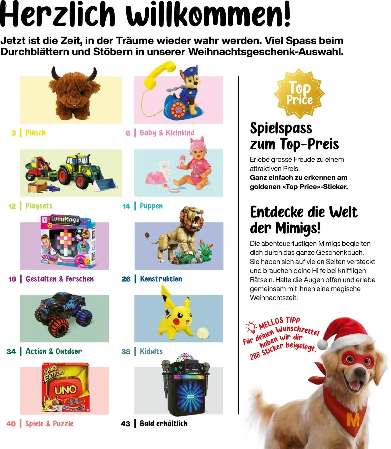 Migros aktionen Spielwaren-Geschenkbuch – gültig ab 14.10.2026 | Seite: 2