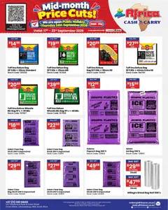 Africa Cash & Carry specials catalogue – valid from 17/09/2026 | Page: 53