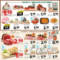 Anteprima del volantino Todis volantino valido a partire dal 17/09/2026 | Pagina: 6 | Prodotti: Arrosto, Rucola, Carne, Griglia