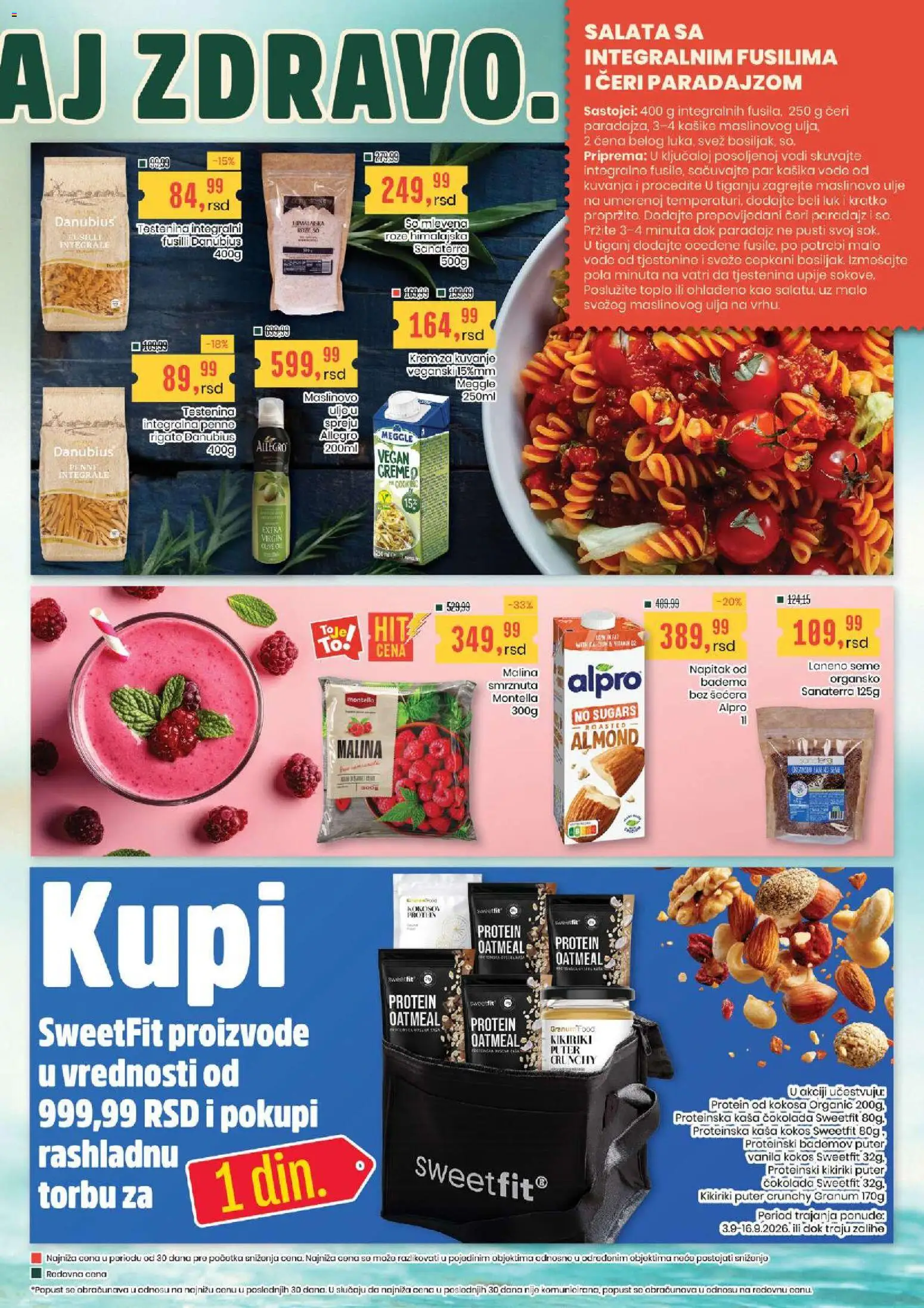 Aroma Market katalog - važi od 03.09.2026 | Strana: 13 | Proizvode: Kokos, Vanila, Luk, Proteinska kaša