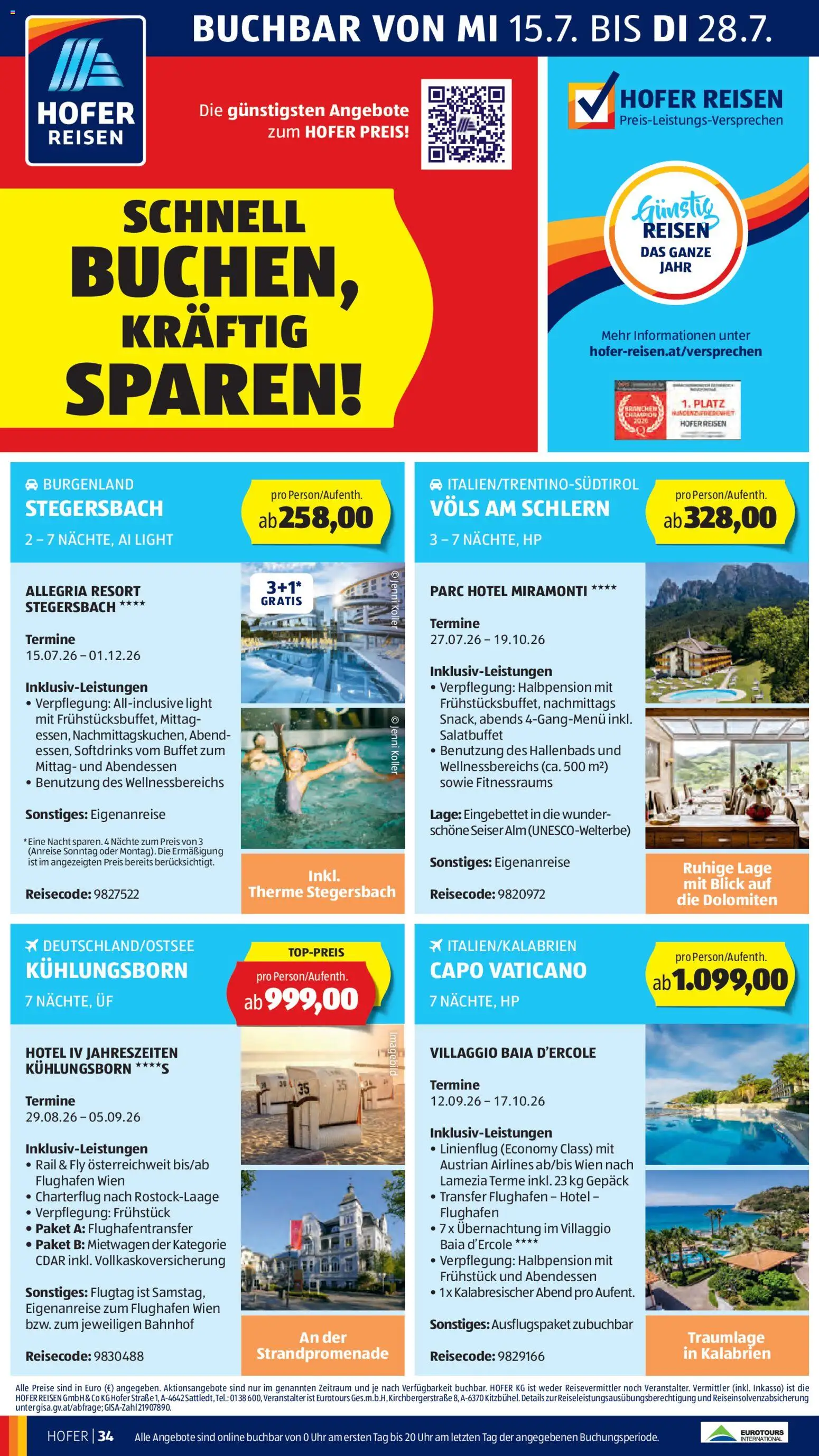 Hofer Flugblatt gültig ab 17.07.2026 | Seite: 40 | Produkte: Uhr