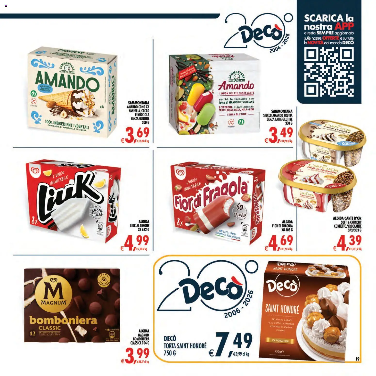 Volantino Decò del 01/09/2026 | Pagina: 19 | Prodotti: Senza glutine, Vaniglia, Limone, Limoni