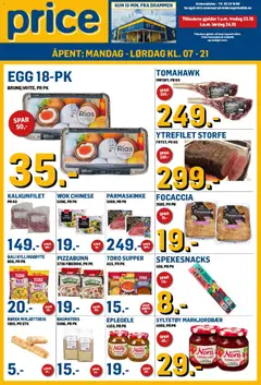 Forhåndsvisning av Price Lagerbutikk kundeavis krokstadelva gyldig fra 23/10/2026