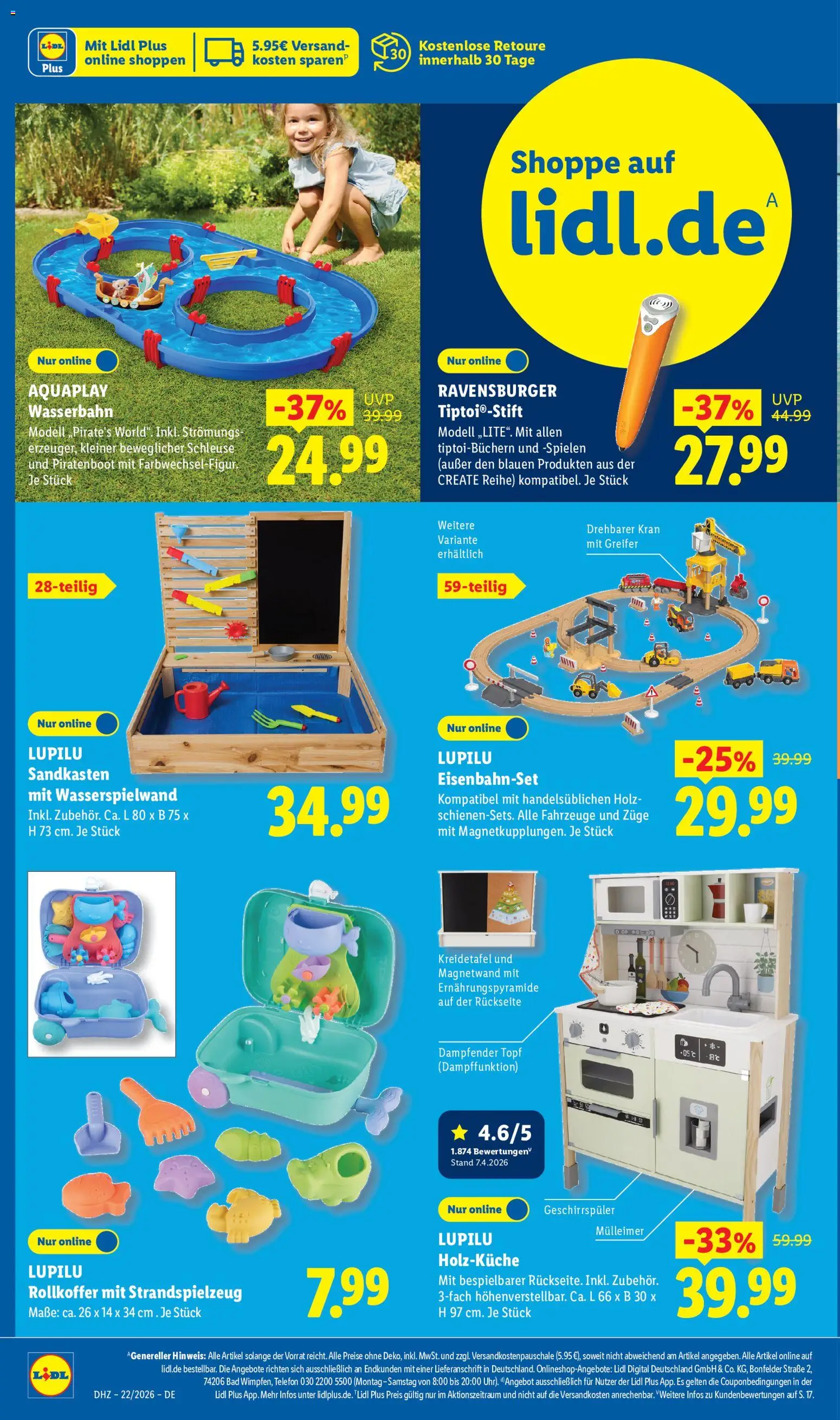 Lidl Prospekt – gültig ab 26.05.2026 | Seite: 28 | Produkte: Geschirrspüler, Bad, Telefon