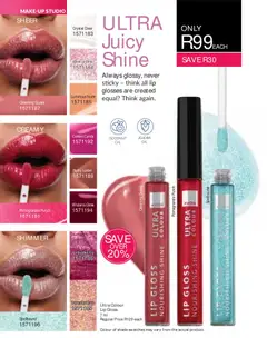 Avon specials catalogue – valid from 01/08/2026 | Page: 46 | Products: Gloss, Pomegranate, Lip gloss