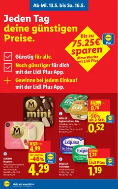 Lidl - Flugblatt ab 13.05.2026 gültig | Seite: 2 | Produkte: Joghurt, Äpfel