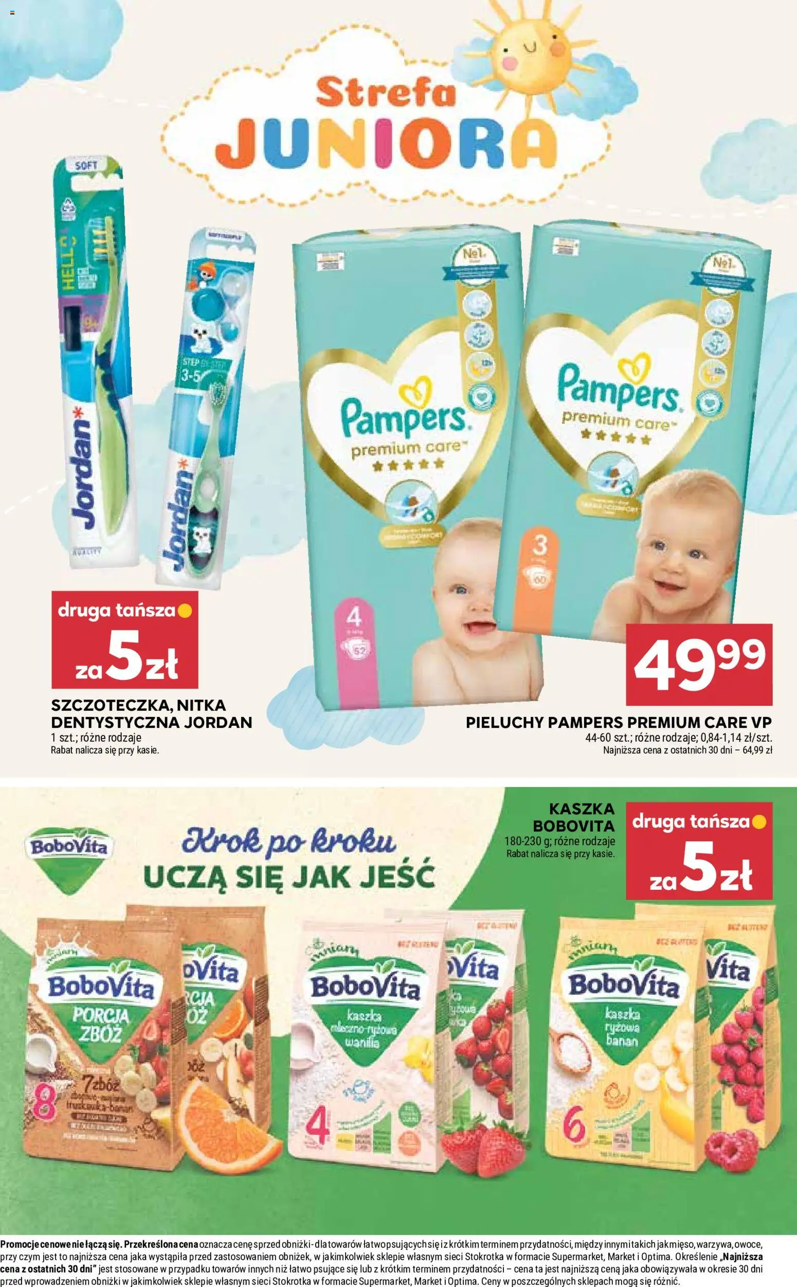 Stokrotka gazetka - Market od 02.07.2026 | Strona: 27 | Produkty: Stokrotka, Pampers, Banan