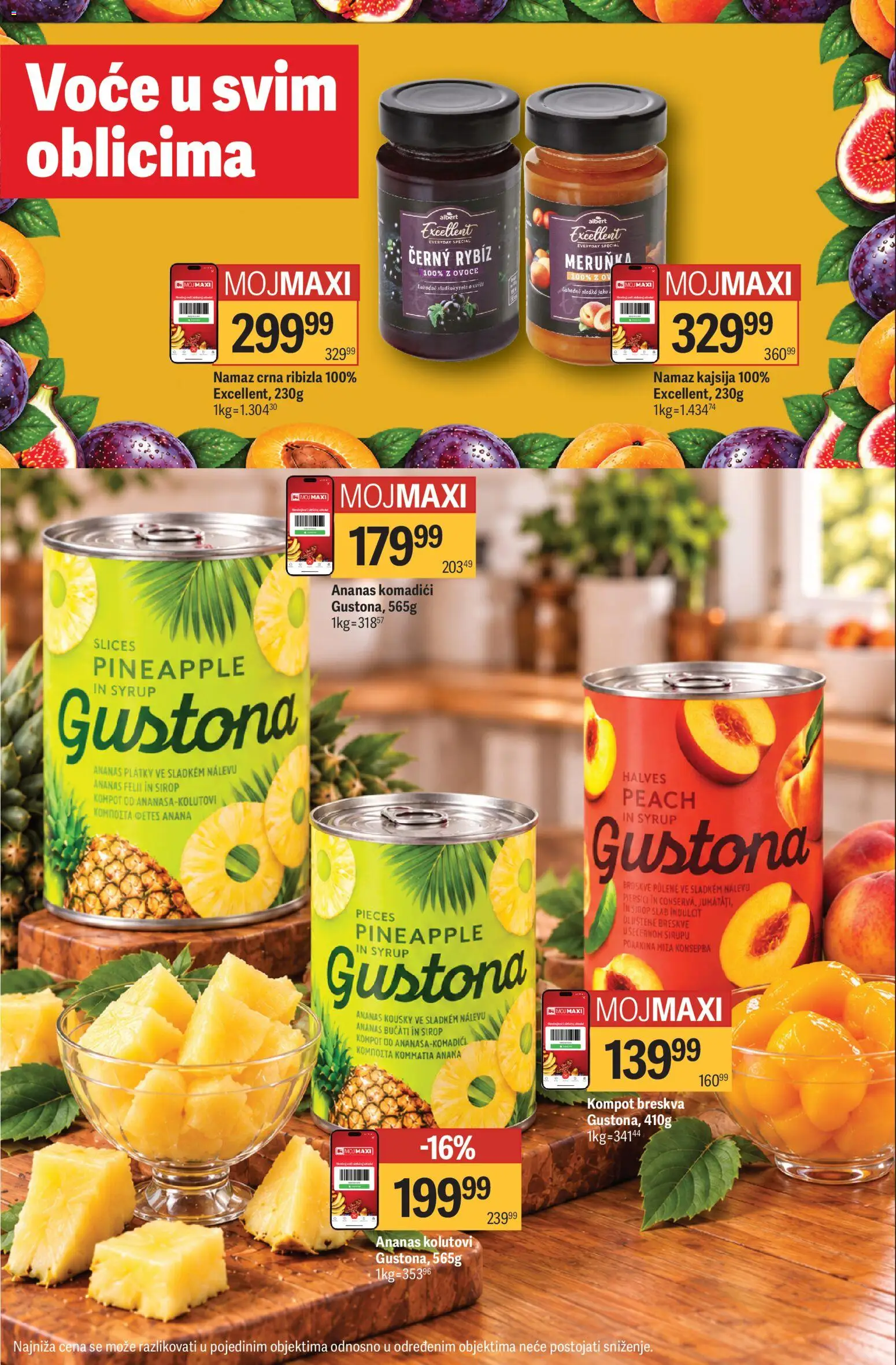 Mega Maxi katalog - važi od 16.10.2026 | Strana: 10 | Proizvode: Ananas, Kompot, Namaz, Breskva