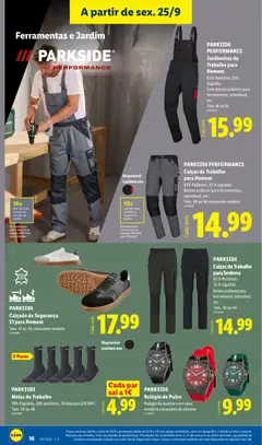Pré-visualização Lidl Promoções Fim de Semana válido de 25/09/2026 | Página: 16