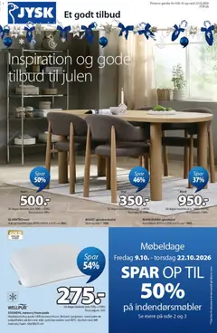 JYSK - Tilbudsavis gyldig fra 09/10/2026