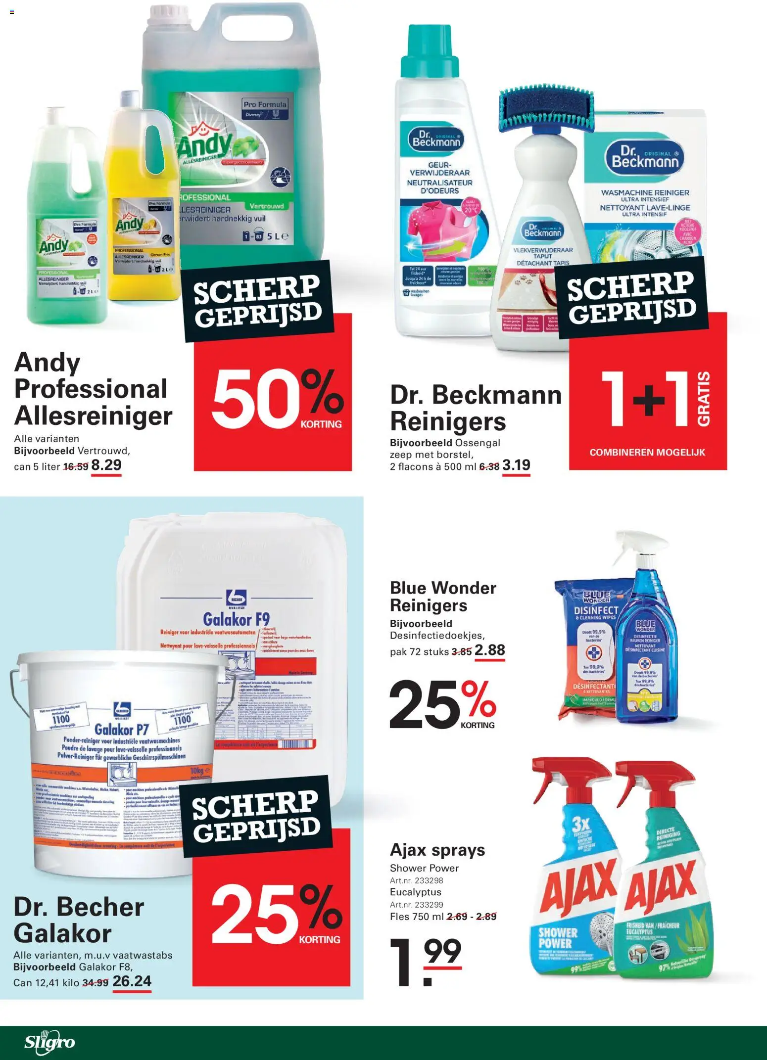 {H1} | Pagina: 4 | Producten: Fles, Allesreiniger, Wasmachine, Geur