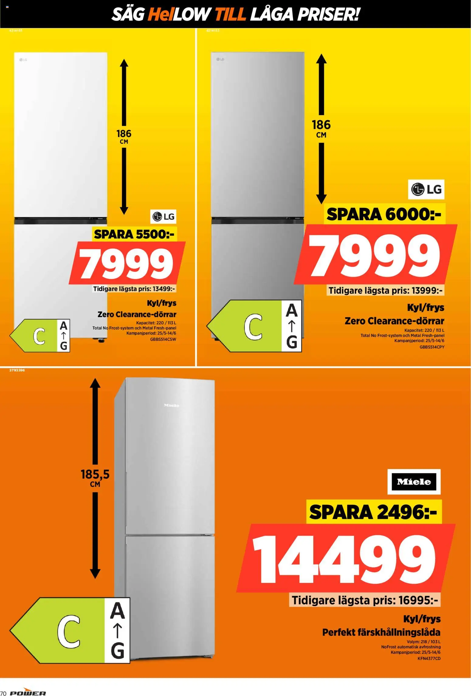 Power reklamblad aktuell från 01.06.2026 | Sida: 70 | Produkter: Såg