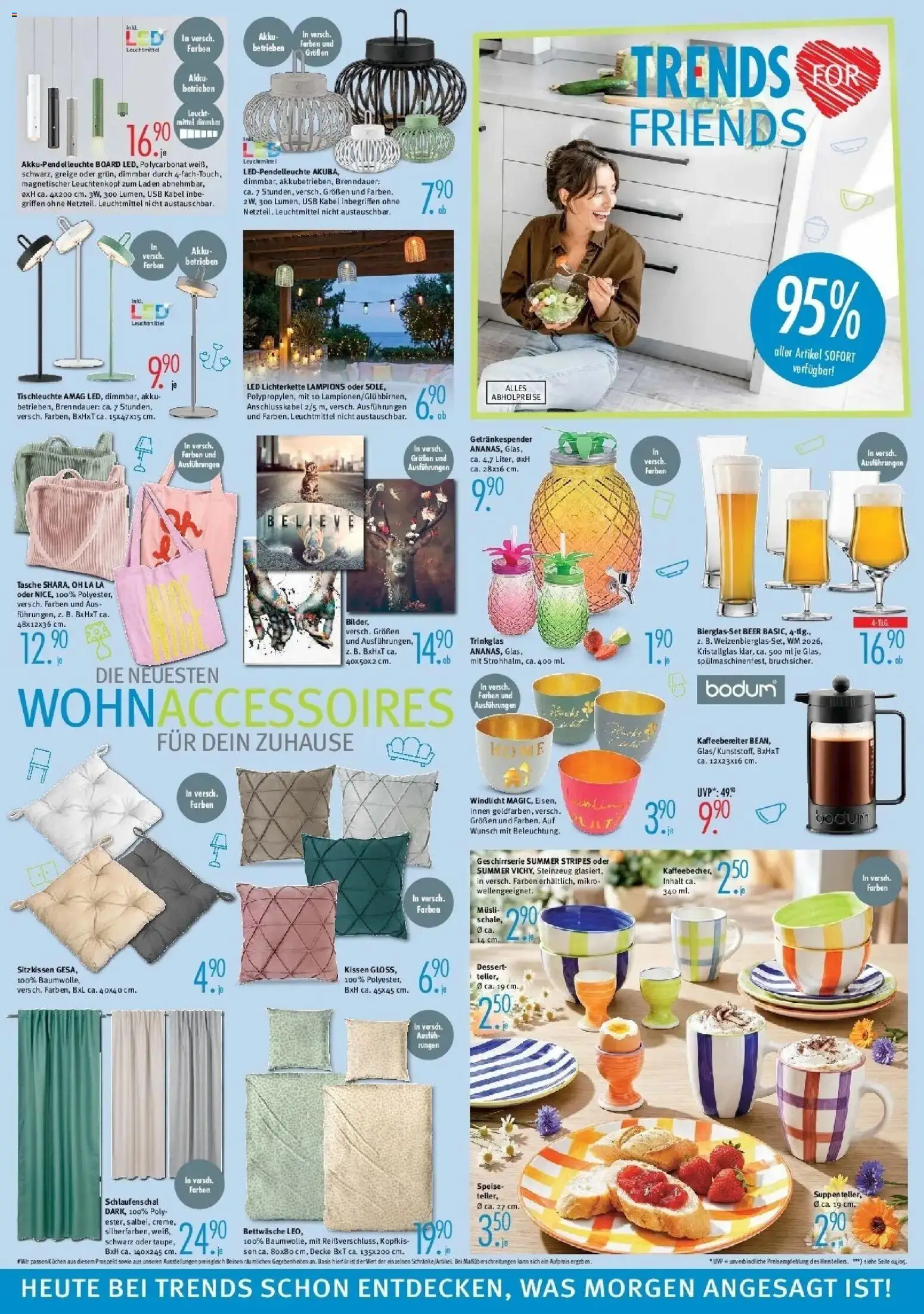 Trends Ostermann Trends: Neue Möbel wirken Wunder. – gültig ab 30.05.2026 | Seite: 6 | Produkte: USB, Kissen, Bettwäsche, Kuchen