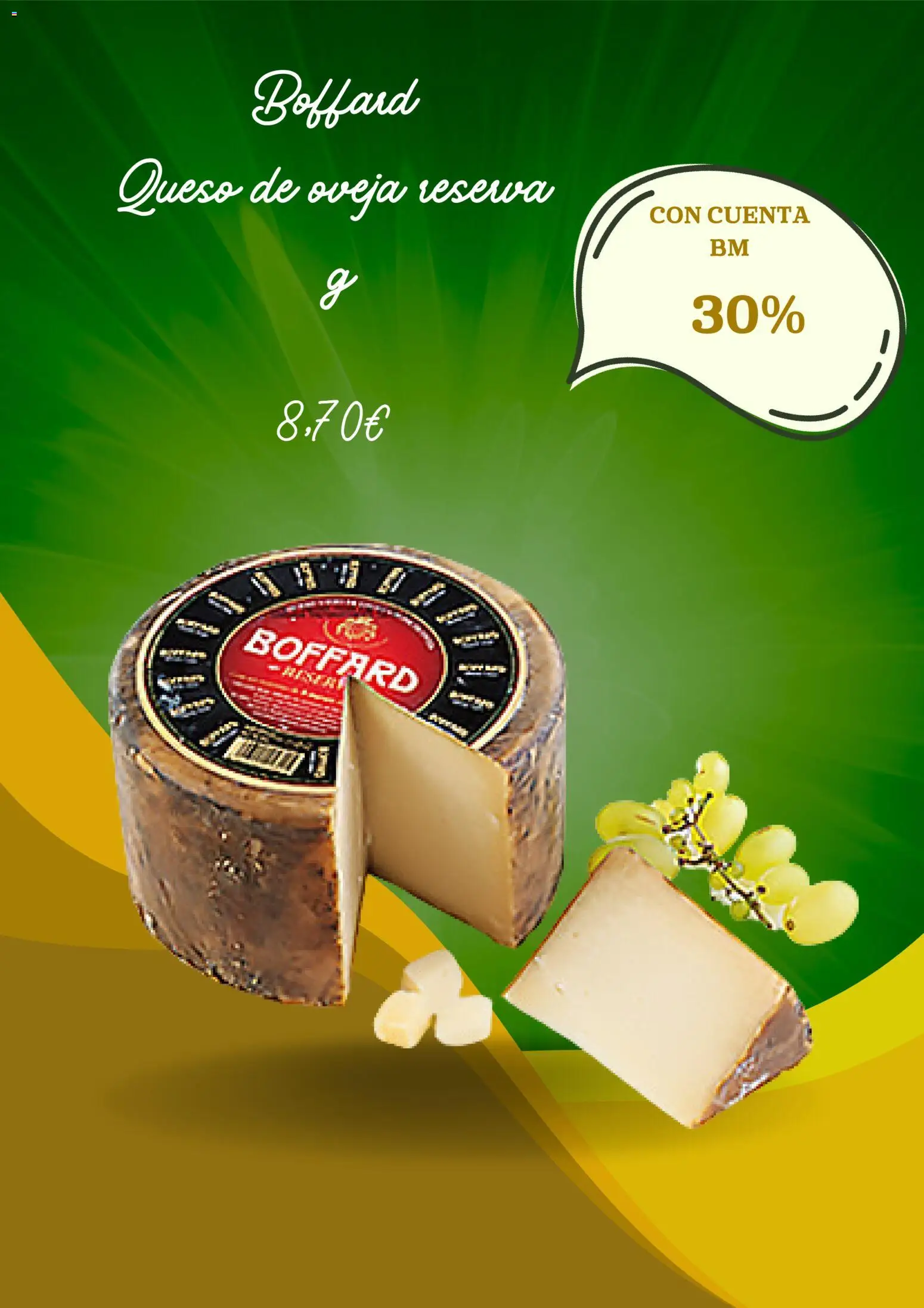 BM Supermercados folleto │ válido desde el 20/07/2026 | Página: 4 | Productos: Queso de oveja, Queso