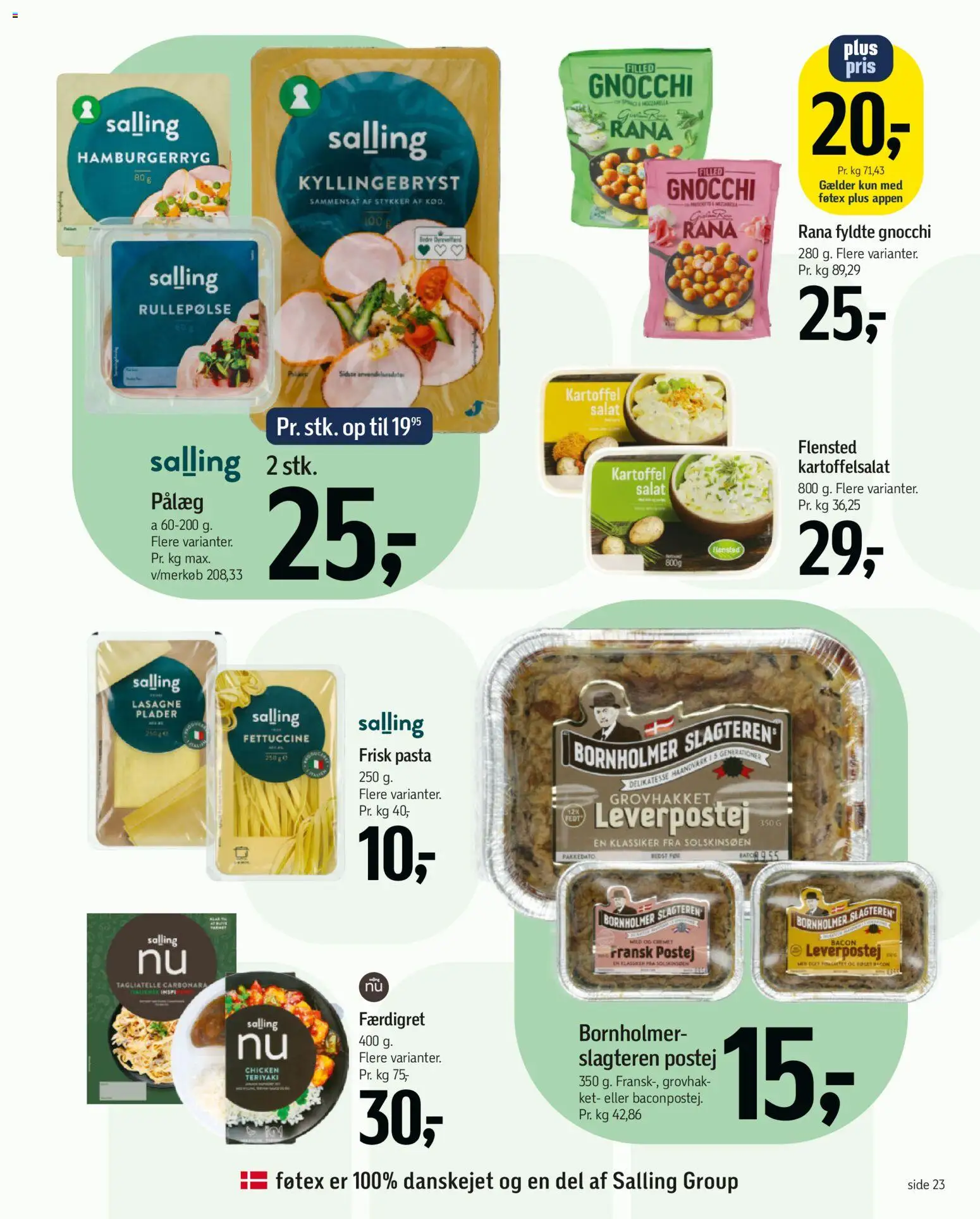 Føtex tilbudsavis – gyldig fra 15.05.2026 | Side: 37 | Produkter: Salat, Rullepølse, Hamburgerryg, Carpete