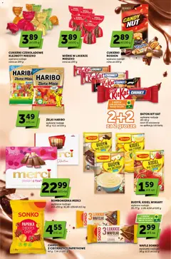 Pogląd oferty "Euro Sklep gazetka - Katalog" - ważna od 17.09.2026 | Strona: 4 | Produkty: Żelki haribo, Chipsy, Baton, Wafelki