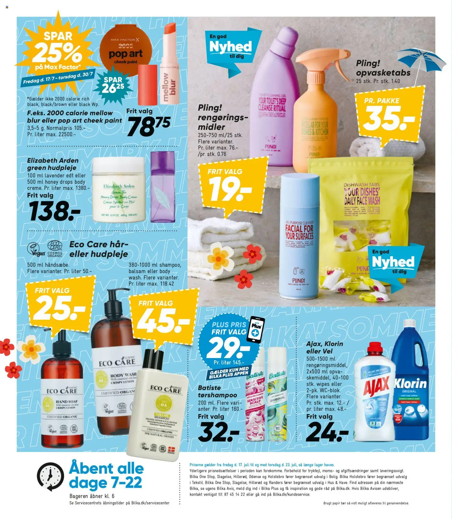 Bilka tilbudsavis – gyldig fra 17/07/2026 | Side: 33 | Produkter: Shampoo, Balsam