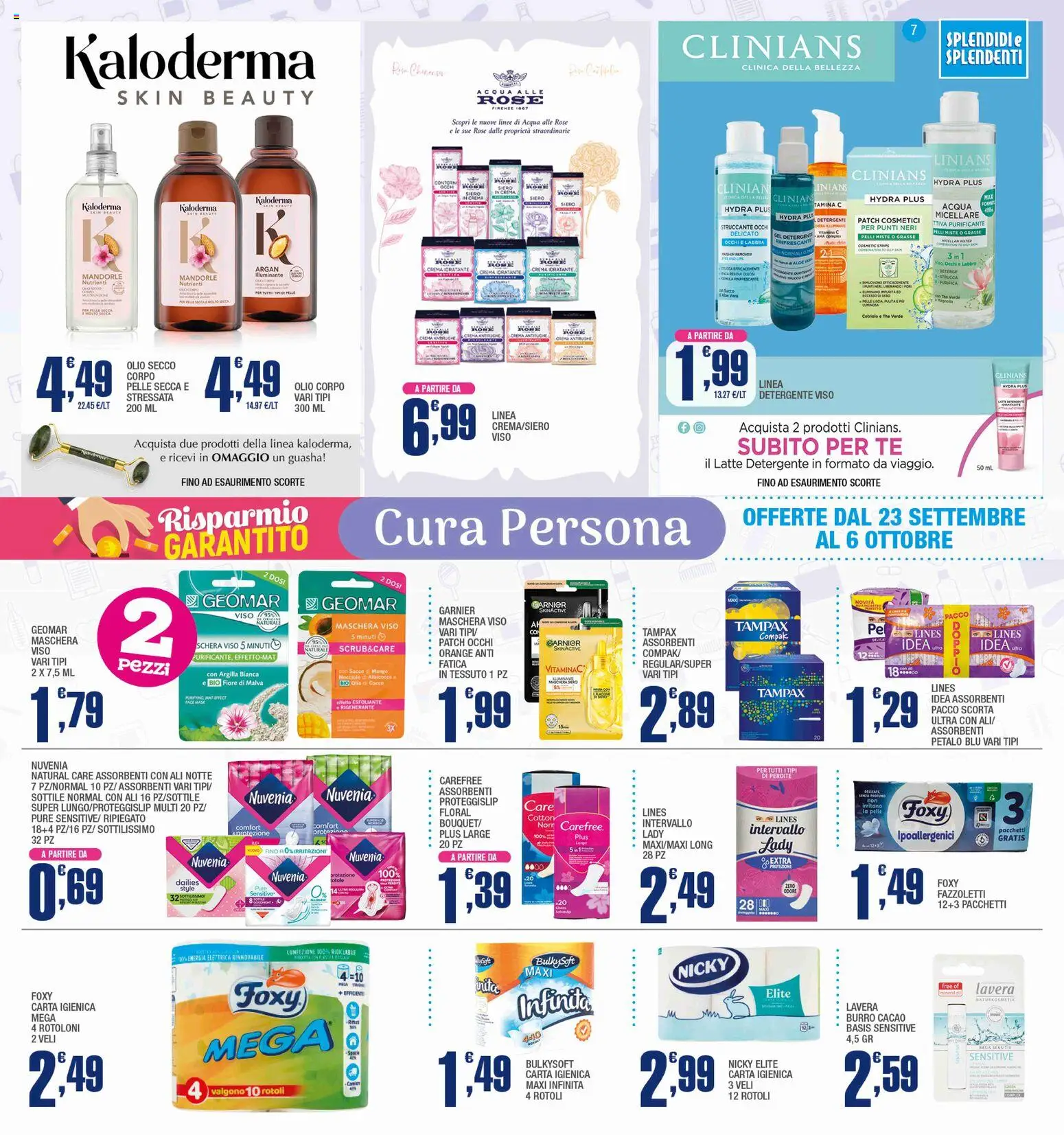 Volantino Splendidi e Splendenti del 23/09/2026 | Pagina: 7