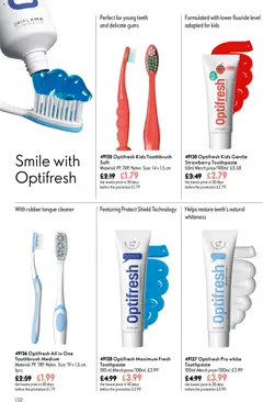Preview of Oriflame - Offers valid from 09/09/2026 | Page: 132 | Products: Toothpaste, Toothbrush, Strawberry