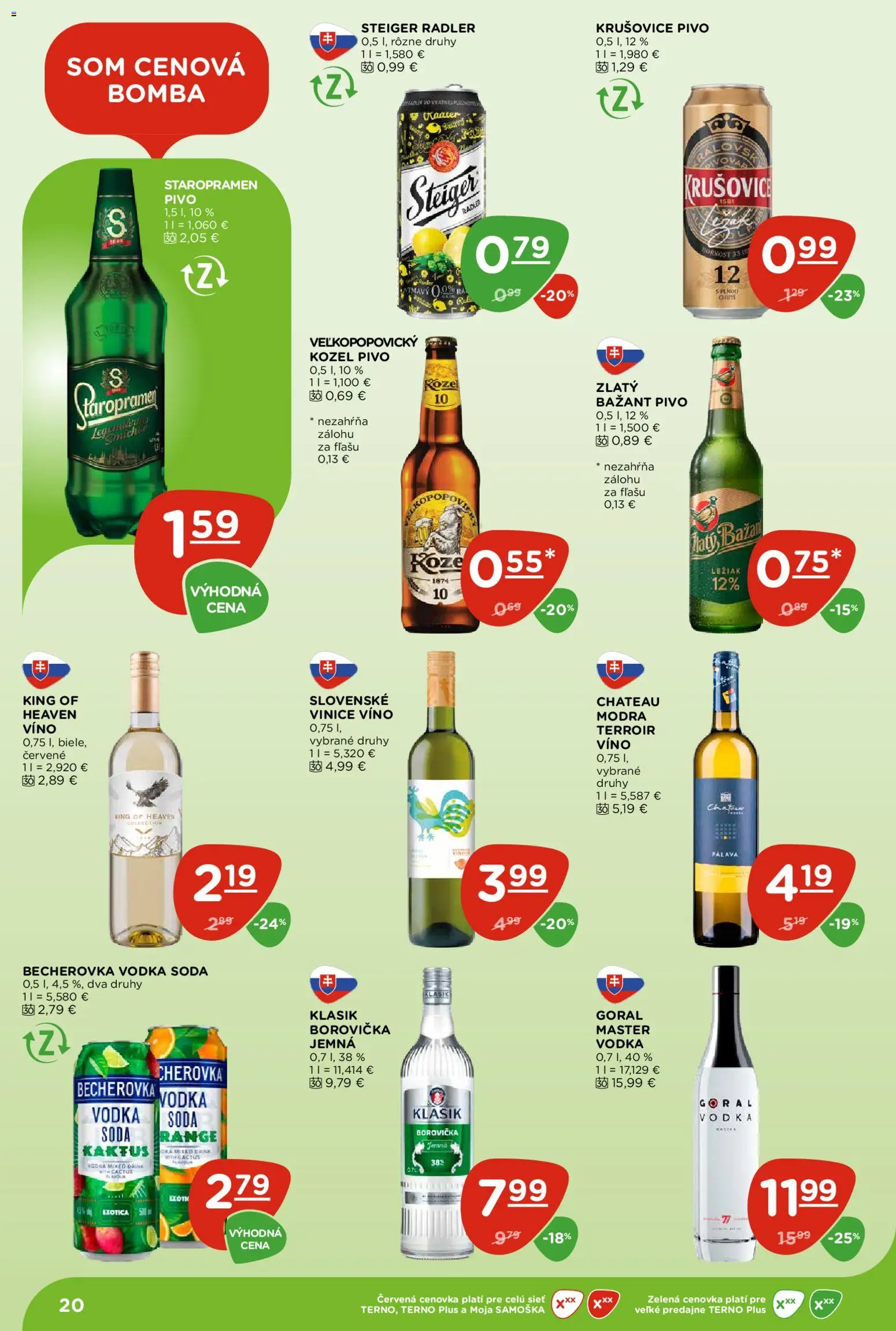 Nové Terno akcie – leták je platný od 06.08.2026 | Strana: 20