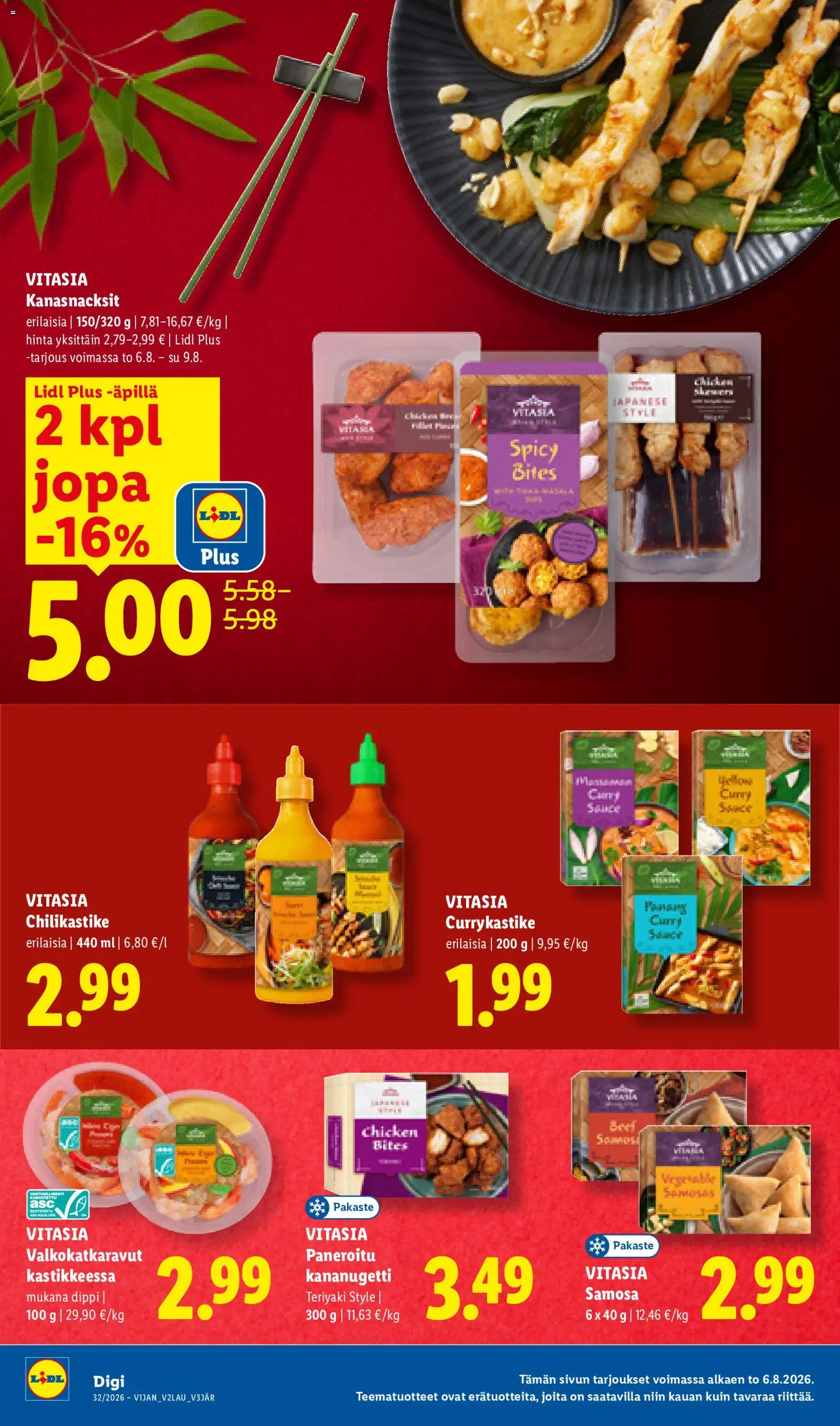 Lidl tarjoukset - Tampere – voimassa 06/08/2026 alkaen | Sivu: 10