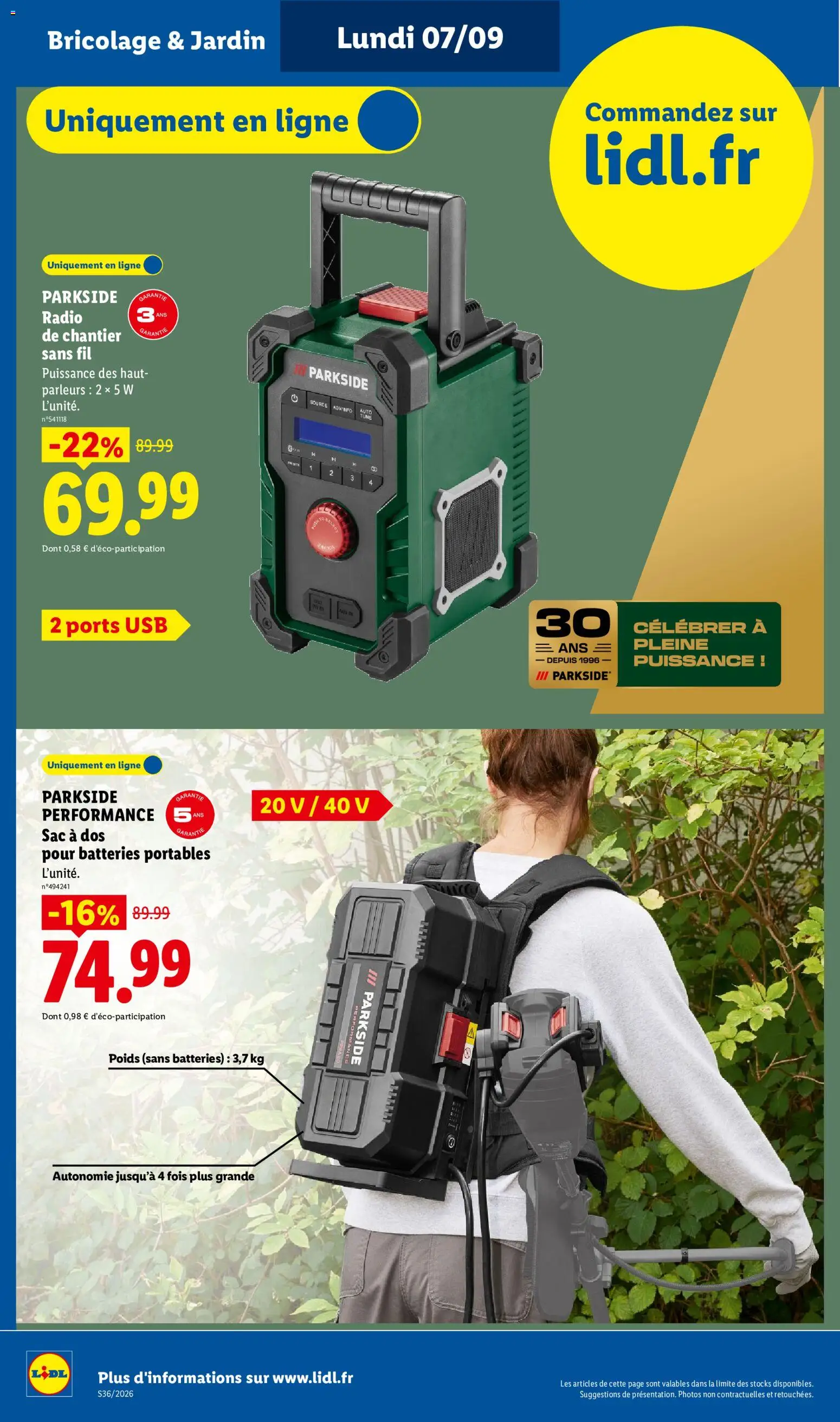 {H1} | Page: 46 | Produits: Radio, USB, Radio de chantier, Haut-parleurs