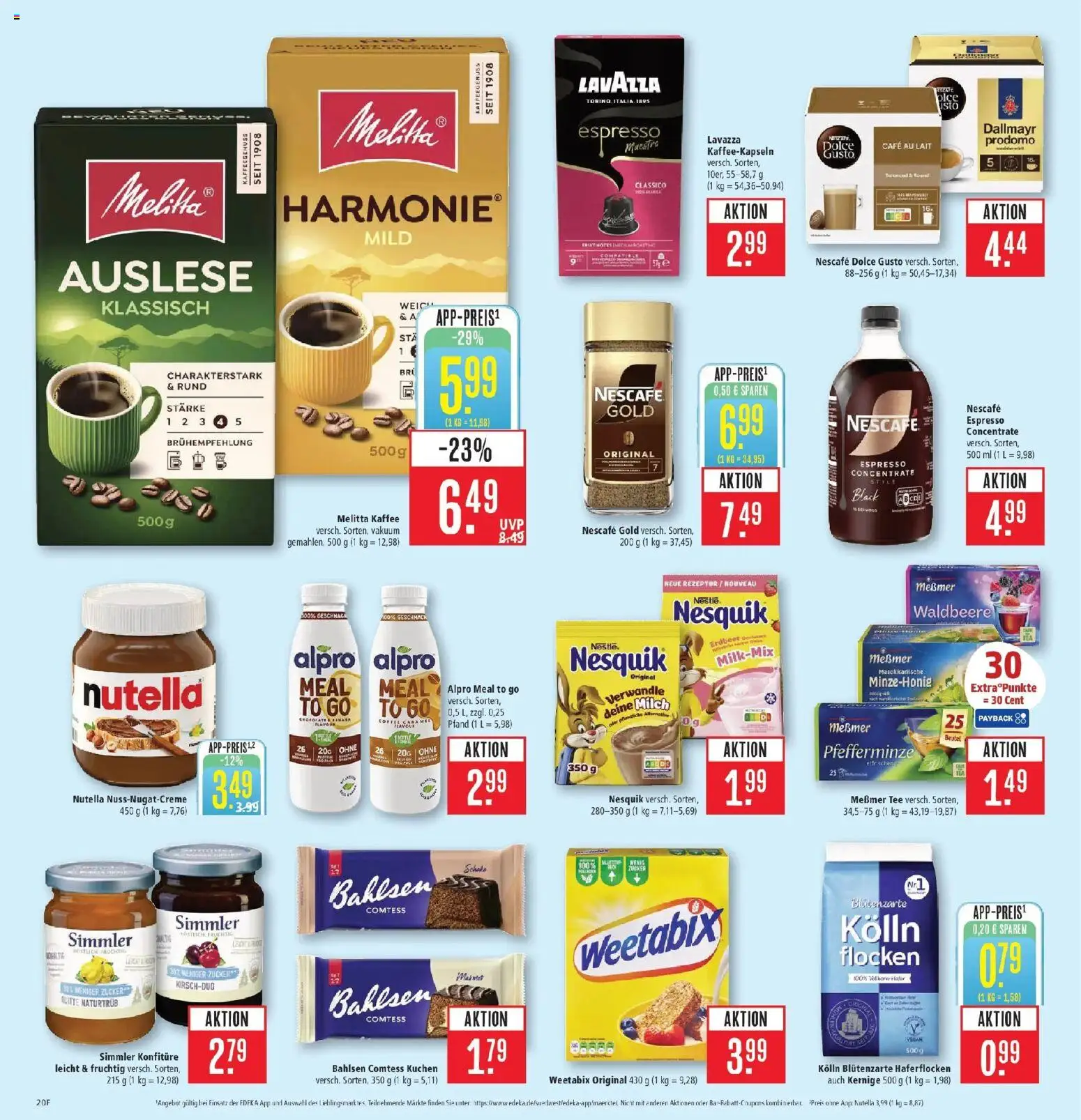 Marktkauf Prospekt Friedrichshafen (ab 05.10.2026) » Angebote online | Seite: 24 | Produkte: Melitta, Nescafe, Messmer, Kuchen