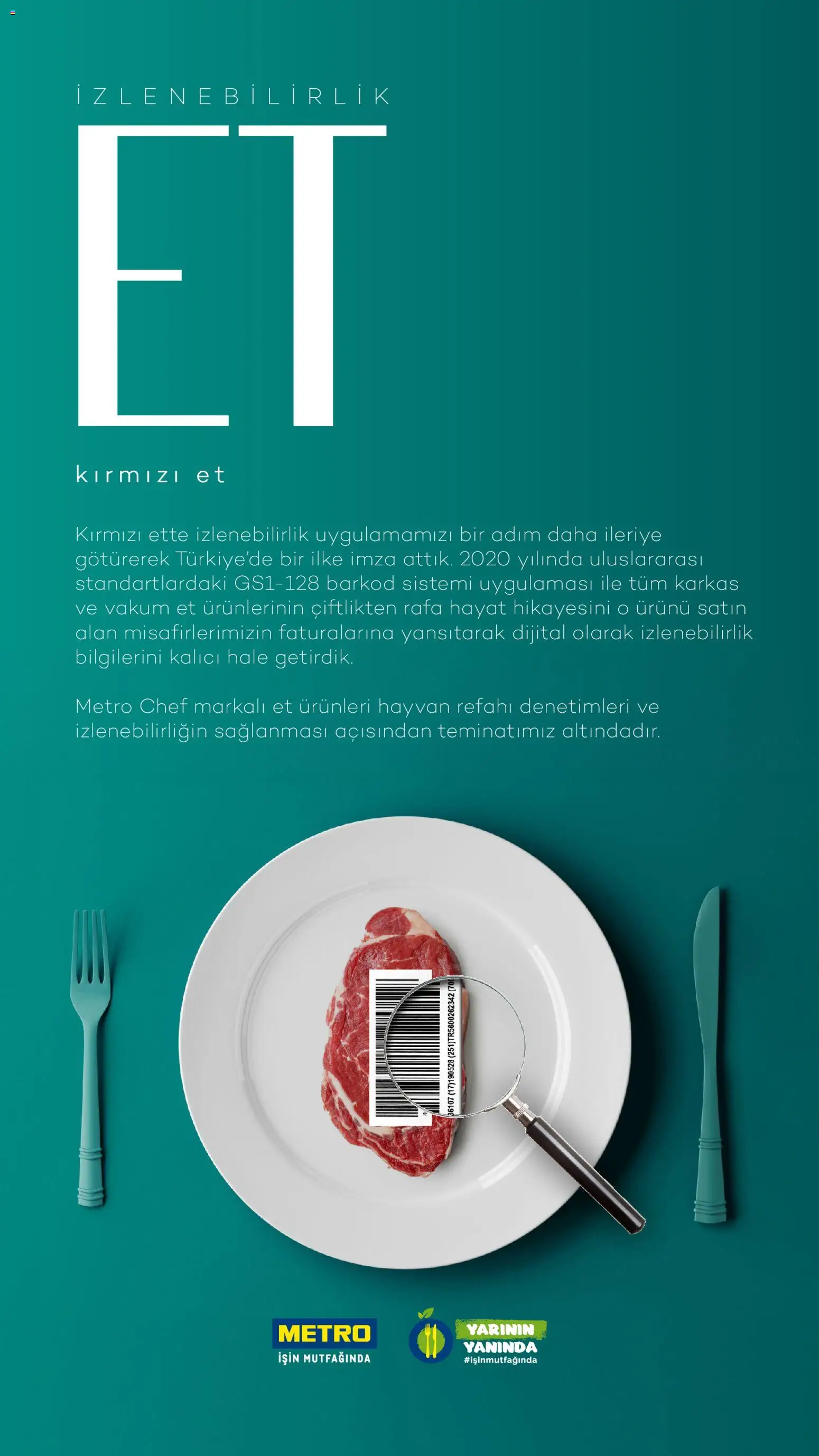 Metro Sürdürülebilir Ürünler Kataloğu - 14 Ekim 2026 tarihinden itibaren geçerlidir | Sayfa: 18 | Ürünler: Et