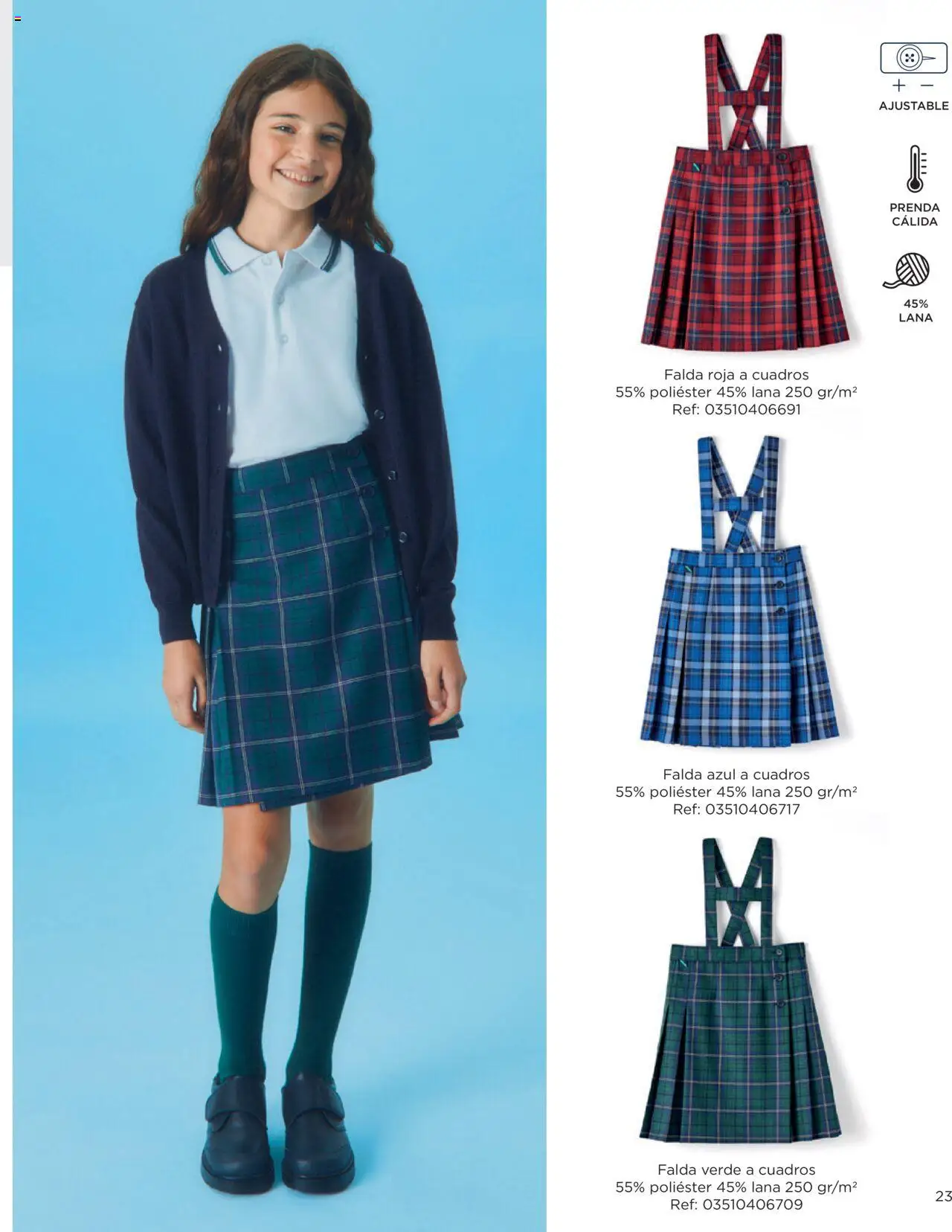 El Corte Inglés Uniformes │ válido desde el 22/04/2025 | Página: 23