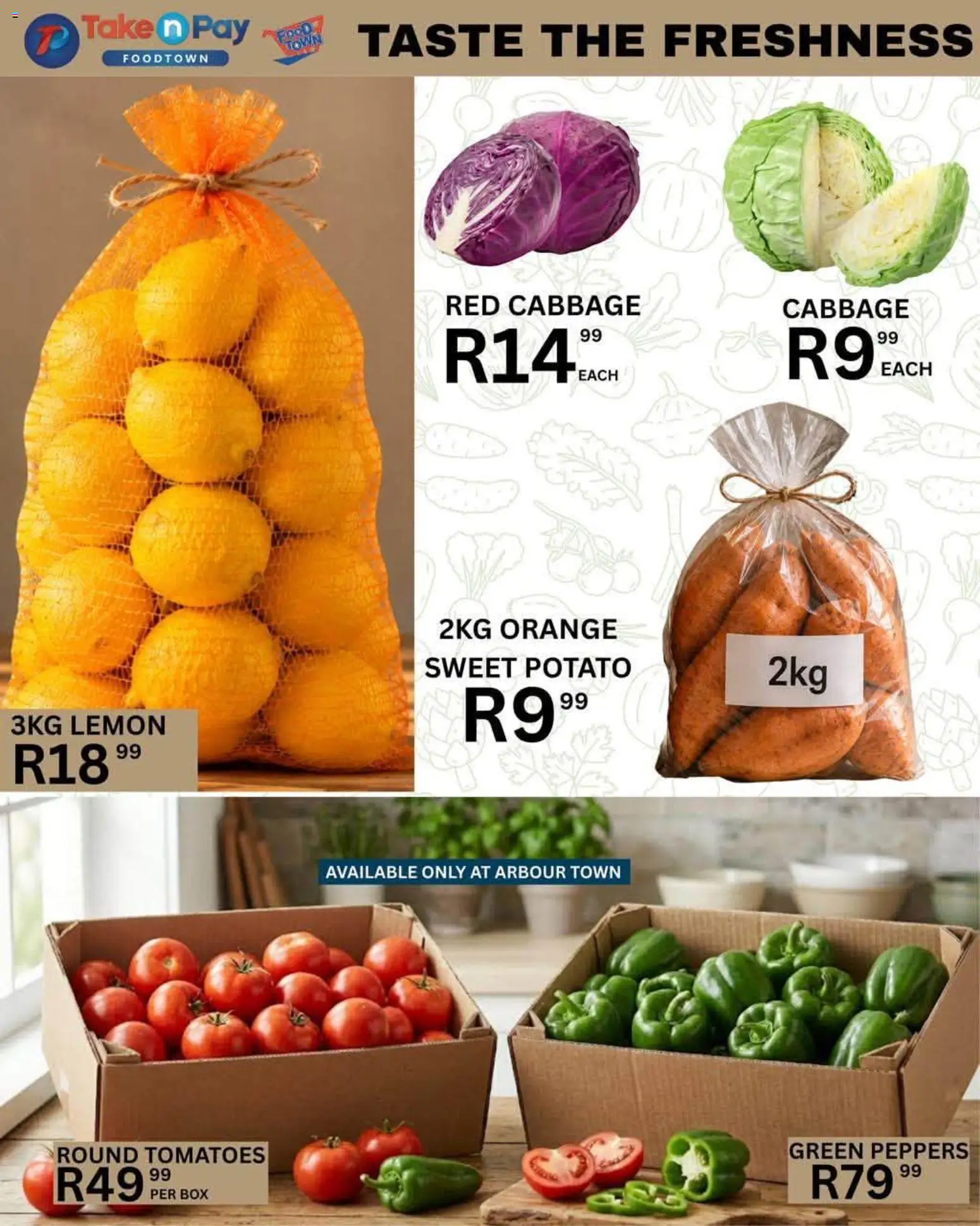 New Take n Pay catalogue – valid from 01/09/2026 | Page: 18 | Products: Box, Tomatoes, Lemon