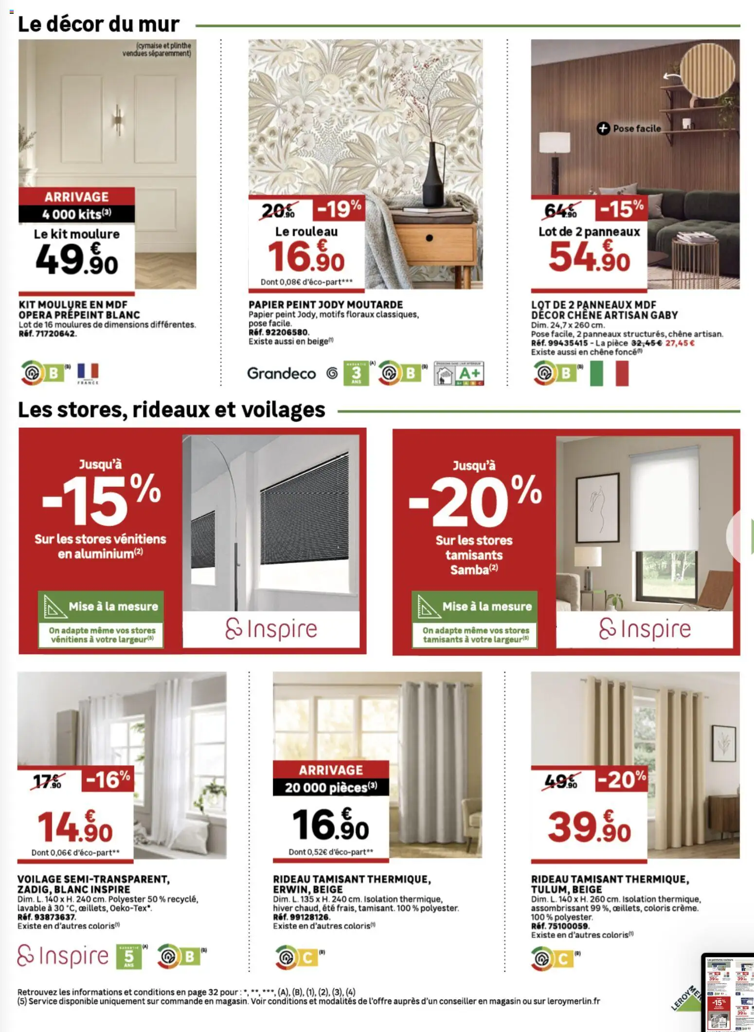 {H1} | Page: 11 | Produits: Plinthe, Voilage, Rideaux, Moutarde