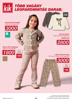 Kik akciós újság - amely érvényes a következő dátumtól: 2026.09.14. | Oldal: 6