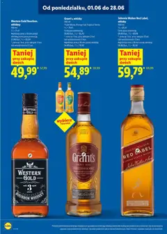 Pogląd oferty "Grant's, whisky, 700 ml, Triple Wood, Orange lub Tropical Fiesta, Blended Scotch Whisky" - ważna od 01.06.2026 | Strona: 9 | Produkty: Grant's, Bourbon, Whisky
