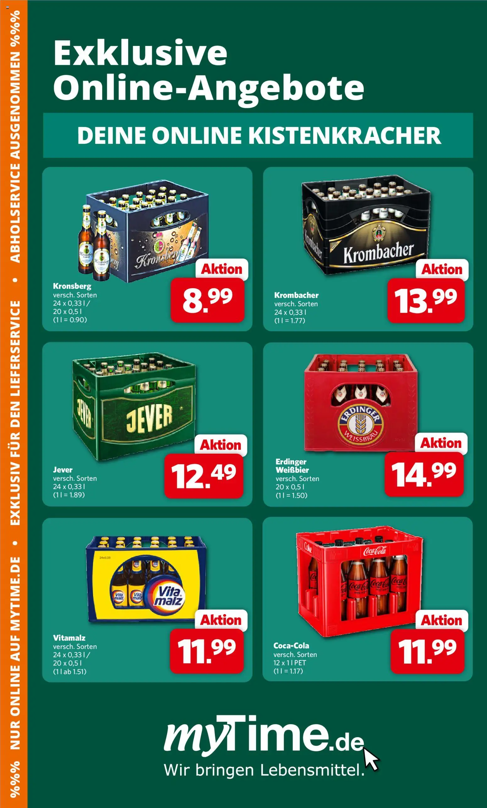 Famila Nordwest Lieblingsdrinks – gültig ab 18.05.2026 | Seite: 4 | Produkte: Coca cola, Erdinger, Weißbier, Jever