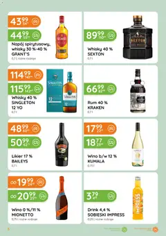 Pogląd oferty "Eurocash gazetka - Ofensywa Alkoholowa" - ważna od 16.05.2026 | Strona: 3 | Produkty: Baileys, Grant's, Wino, Rum