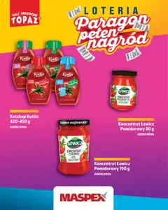 Pogląd oferty "Topaz gazetka - Loteria Paragonowa" - ważna od 24.08.2026 | Strona: 56