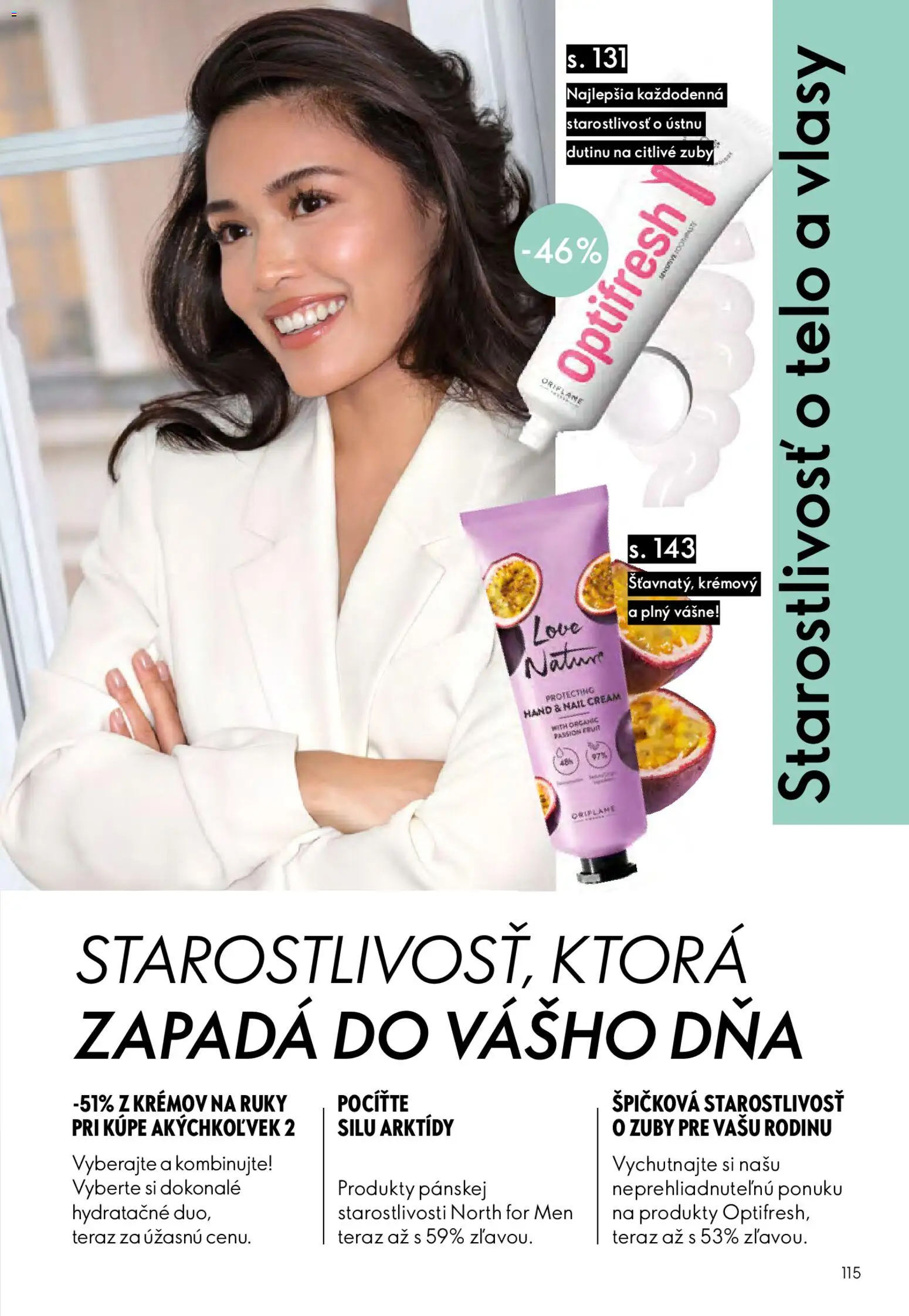 Nové Oriflame akcie – leták je platný od 19.08.2026 | Strana: 115