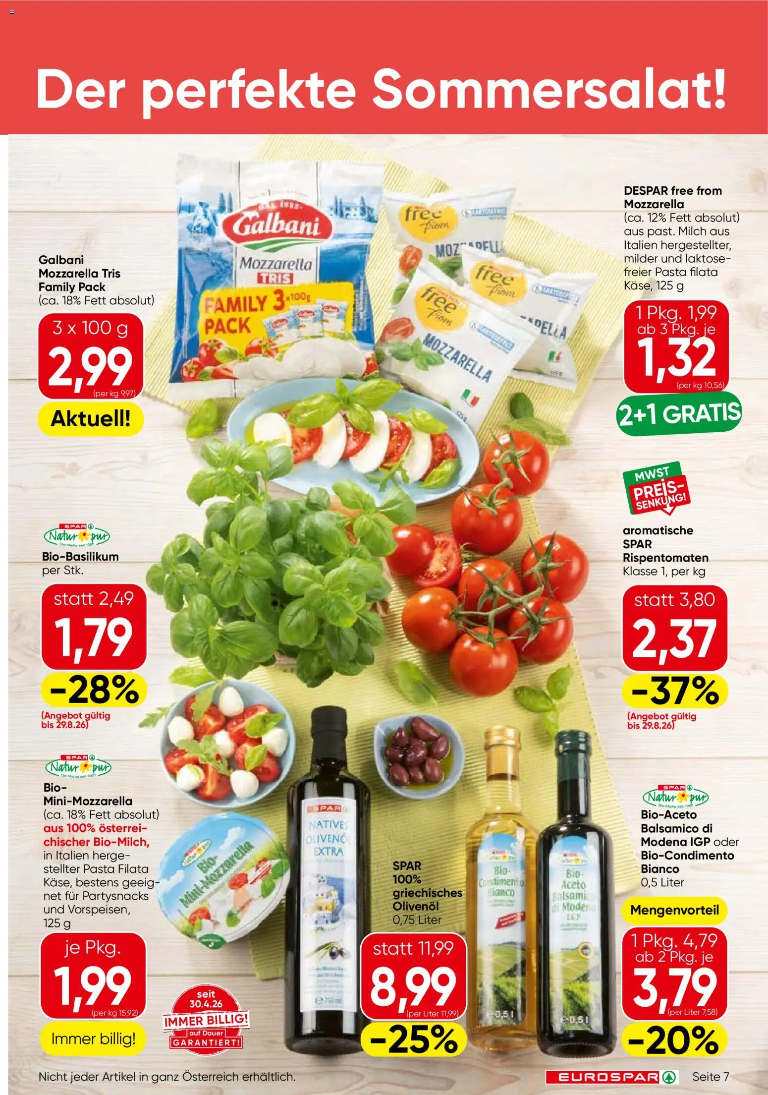 Eurospar Flugblatt gültig ab 27.08.2026 | Seite: 7