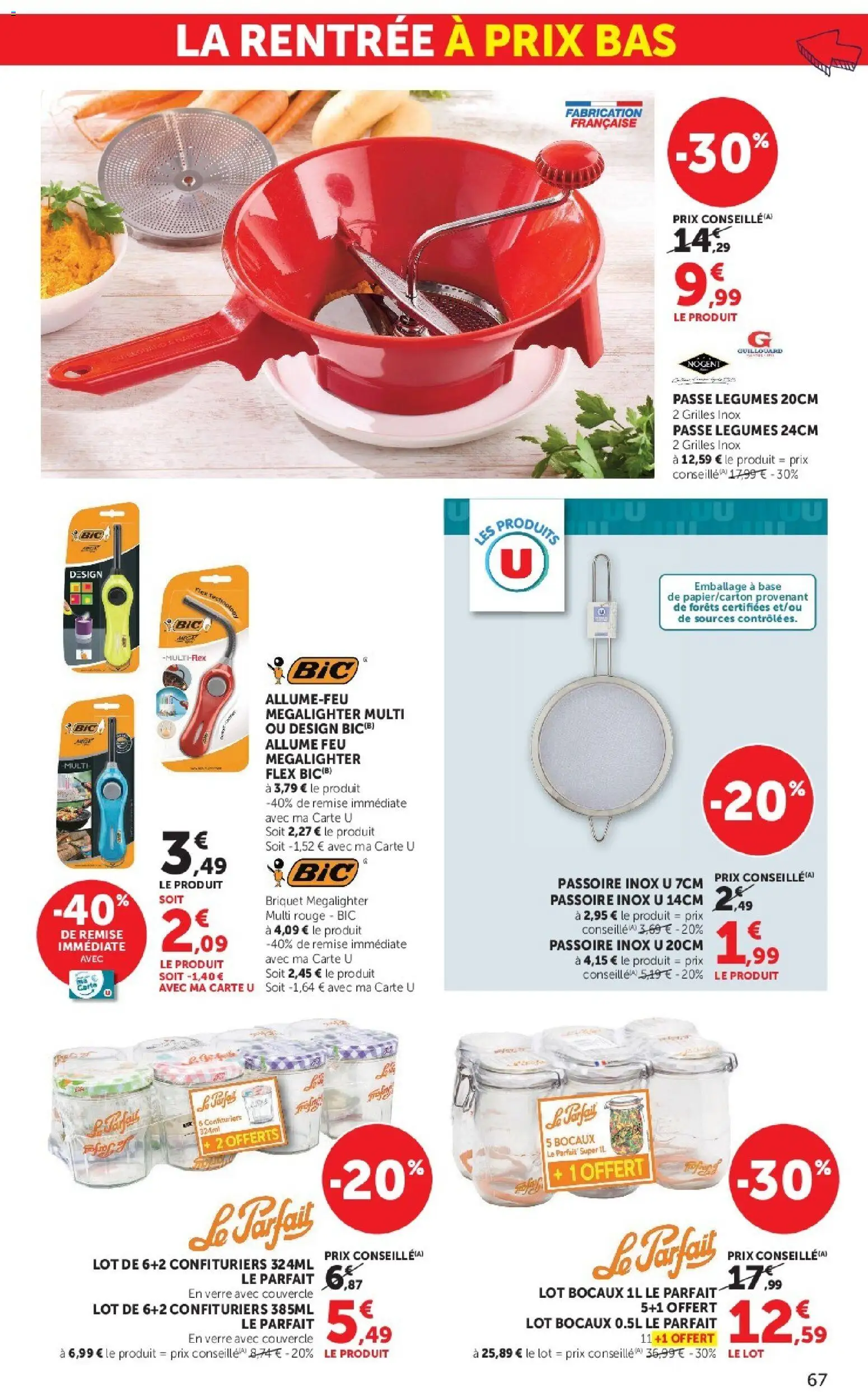 {H1} | Page: 67 | Produits: Allume feu, Couvercle, Passoire, Base