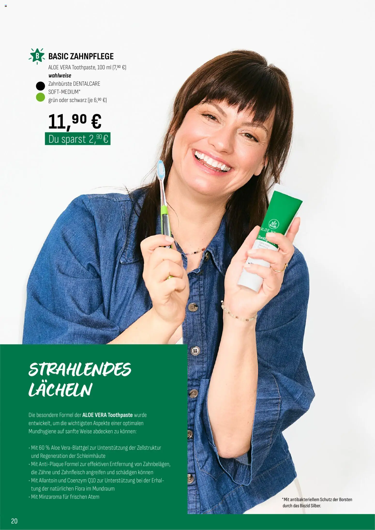 Katalog ProWin New Wellness April / September 2026 – gültig ab 01.04.2026 | Seite: 20 | Produkte: Zahnbürste
