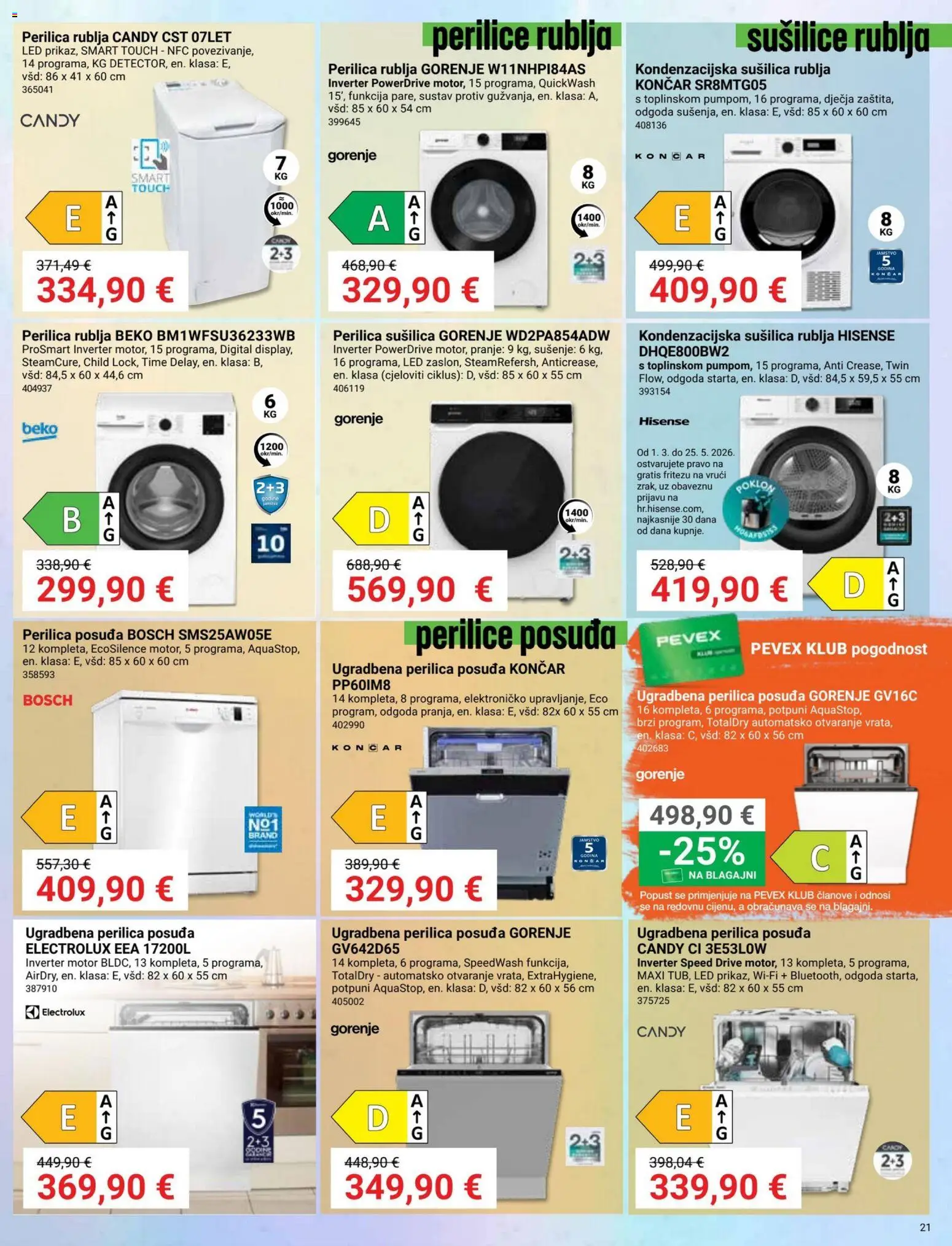 Pevex katalog | vrijedi od 30.04.2026 | Stranica: 21